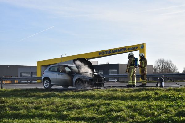 Brand auto Steenwijk