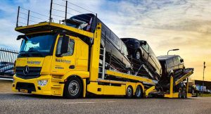 Autotransport hooikammer groep